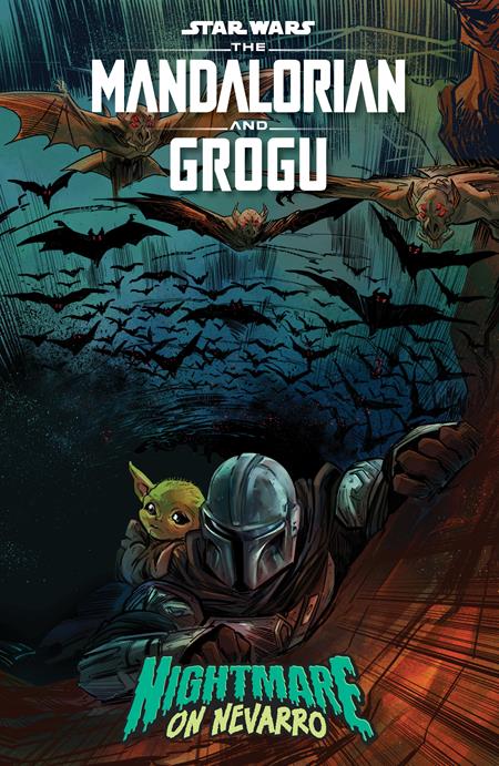 STAR WARS THE MANDALORIAN AND GROGU NIGHTMARE ON NEVARRO (ONE SHOT) CVR G SOO LEE METAL VAR (ONE SHOT) - PREORDER
