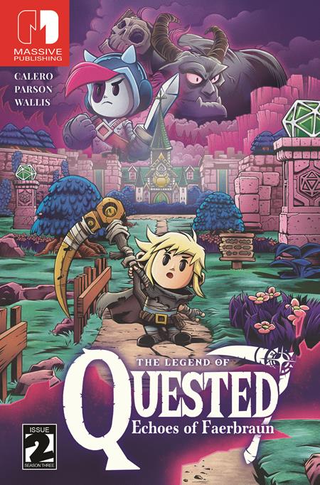 QUESTED #2 ((OF 3) CVR C TREVOR RICHARDSON VIDEO GAME HOMAGE VAR) - PREORDER