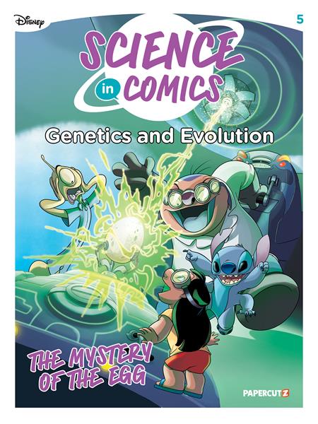 DISNEY SCIENCE IN COMICS HC VOL 05 GENETICS AND EVOLUTION - PREORDER
