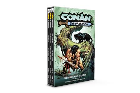 CONAN THE BARBARIAN HC VOL 04-06 SLIPCASE SET REGULAR EDITION ROBERTO DE LA TORRE (MR) (MR) - PREORDER