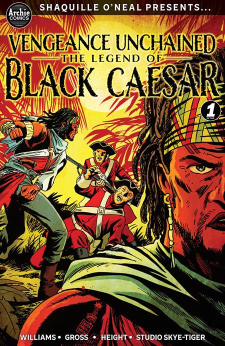 SHAQUILLE ONEAL PRESENTS VENGEANCE UNCHAINED THE LEGEND OF BLACK CAESAR #1 ((OF 5) CVR C FRANCESCO FRANCAVILLA CONNECTING VAR) - PREORDER
