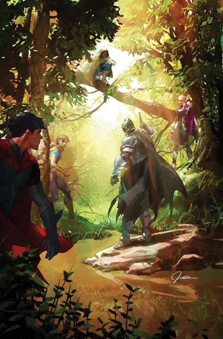 DARK KNIGHTS OF STEEL II #4 ((OF 12) CVR C GERALD PAREL CARD STOCK VAR) - PREORDER