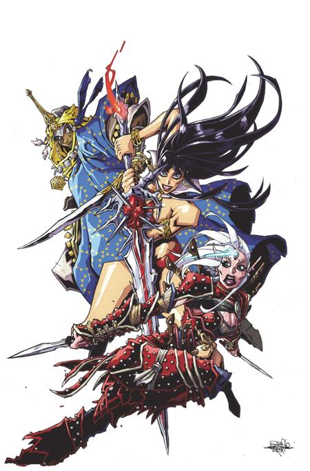PATHFINDER VAMPIRELLA BLADE OF DARKNESS #1 (CVR E ANDREW HUERTA METAL PREMIUM VAR) - PREORDER
