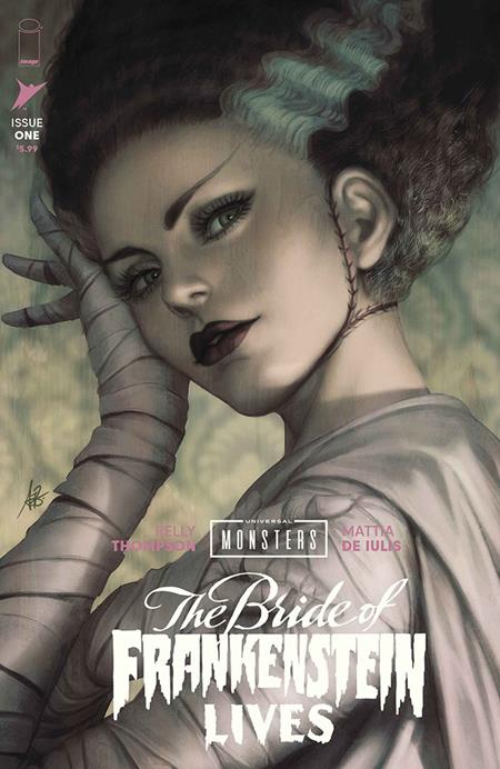 UNIVERSAL MONSTERS THE BRIDE OF FRANKENSTEIN LIVES #1 ((OF 4) CVR J STANLEY ARTGERM LAU FOIL VAR) - PREORDER