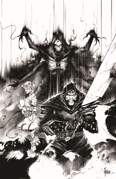 SPAWN THE CURSE OF SHERLEE JOHNSON #8 (CVR C JONATHAN GLAPION B&W VIRGIN VAR) - PREORDER