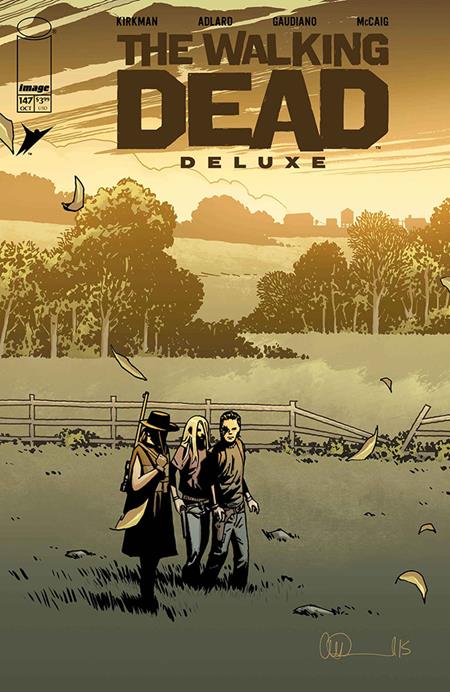 WALKING DEAD DELUXE #147 (CVR B CHARLIE ADLARD & DAVE MCCAIG VAR (MR)) - PREORDER