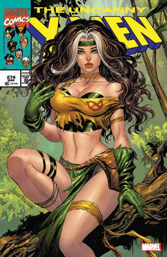 Uncanny X-Men #274 (Facsimile Edition 2024 Unknown Comics / Comic Traders / Sleeping Giant Tyler Kirkham Variant)