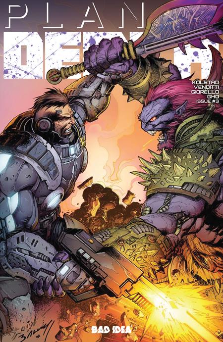 PLANET DEATH #3 ((OF 4) CVR C MARK BAGLEY VAR) - PREORDER