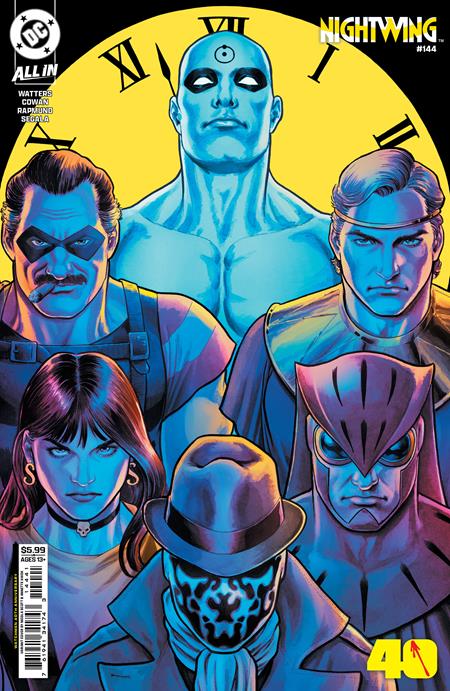 NIGHTWING #144 (CVR D NICOLA SCOTT WATCHMEN 40TH ANNIVERSARY CARD STOCK VAR) - PREORDER