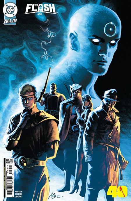 FLASH #39 (CVR D RAFAEL ALBUQUERQUE WATCHMEN 40TH ANNIVERSARY CARD STOCK VAR) - PREORDER