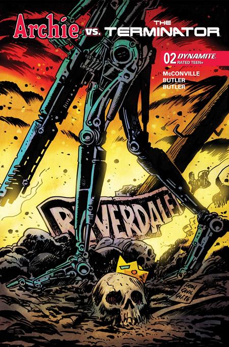 ARCHIE VS THE TERMINATOR #2 (CVR A FRANCESCO FRANCAVILLA) - PREORDER