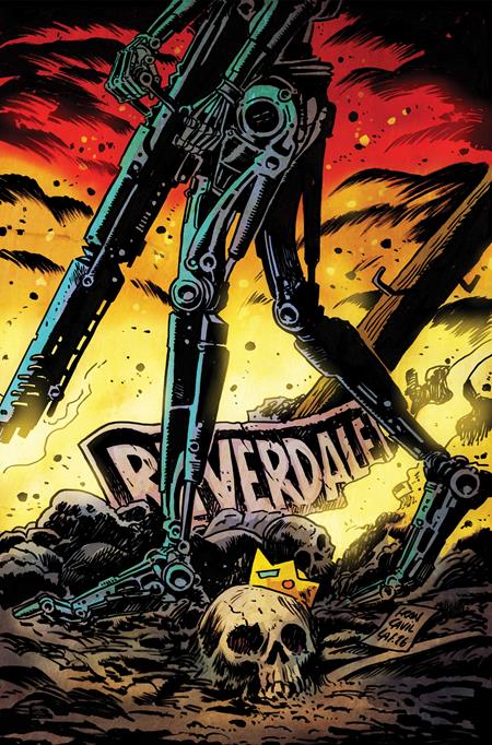 ARCHIE VS THE TERMINATOR #2 (CVR E FRANCESCO FRANCAVILLA METAL PREMIUM VAR) - PREORDER