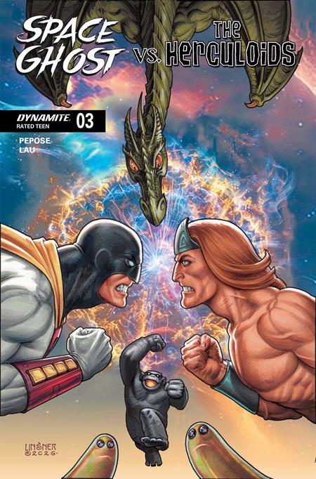 SPACE GHOST VS THE HERCULOIDS #3 (CVR C JOSEPH MICHAEL LINSNER VAR) - PREORDER