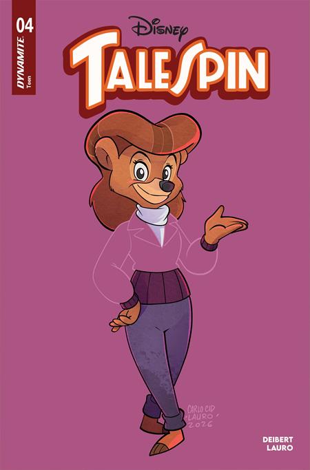 TALESPIN #4 (CVR C CARLO LAURO COLOR BLEED VAR) - PREORDER