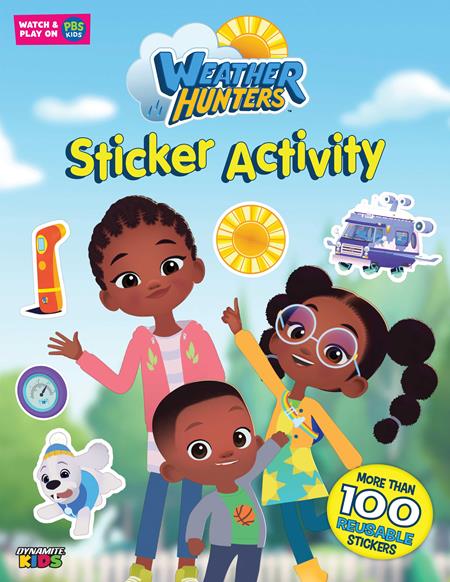 WEATHER HUNTERS STICKER ACTIVITY BOOK TP - PREORDER