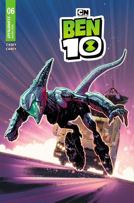 BEN 10 #6 (CVR Q ROBERT CAREY FOIL VAR) - PREORDER