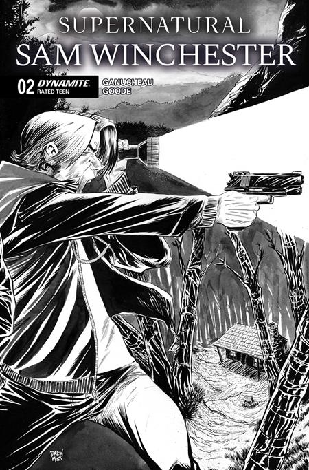 SUPERNATURAL SAM WINCHESTER #2 (CVR K F DREW MOSS LINE ART VAR) - PREORDER