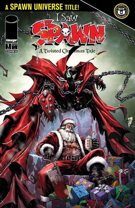 I SAW SPAWN A TWISTED CHRISTMAS TALE #1 ((OF 2) CVR B DANIEL HENRIQUES VAR) - PREORDER