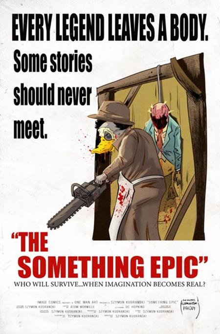 SOMETHING EPIC #17 (CVR B SZYMON KUDRANSKI TEXAS CHAINSAW MASSACRE HOMAGE VAR) - PREORDER