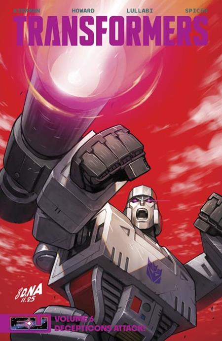 TRANSFORMERS TP VOL 06 DAVID NAKAYAMA CVR - PREORDER