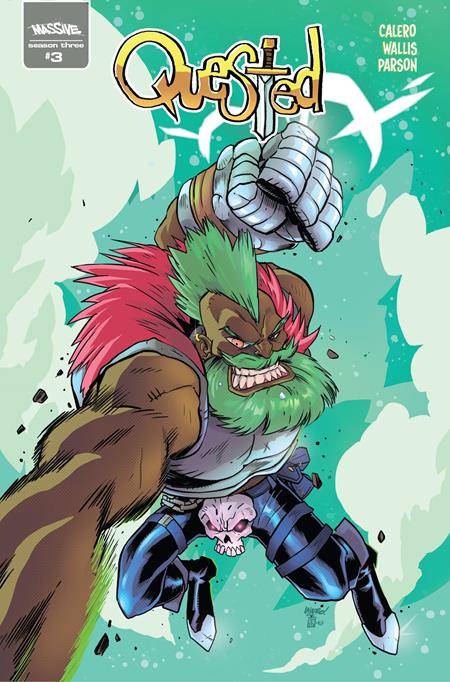QUESTED #3 ((OF 3) CVR B MICHAEL CALERO HOMAGE VAR) - PREORDER