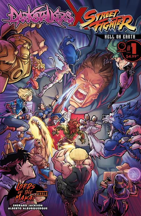 DARKSTALKERS X STREET FIGHTER HELL ON EARTH #1 ((ONE SHOT) CVR A ALBERTO ALBURQUERQUE) - PREORDER