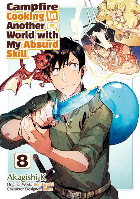 CAMPFIRE COOKING IN ANOTHER WORLD WITH MY ABSURD SKILL TP VOL 08 - PREORDER