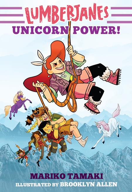 LUMBERJANES ILLUSTRATED NOVEL VOL 01 UNICORN POWER - PREORDER