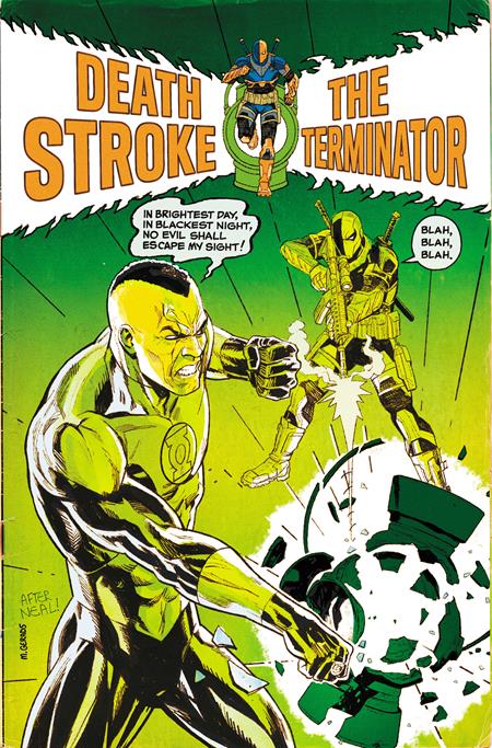 DEATHSTROKE THE TERMINATOR #10 (CVR B MITCH GERADS CARD STOCK VAR) - PREORDER