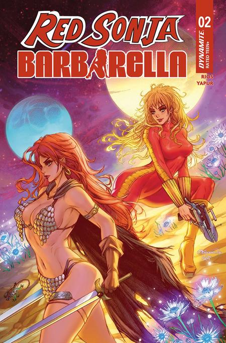 RED SONJA BARBARELLA #2 (CVR B COLLETTE TURNER VAR) - PREORDER