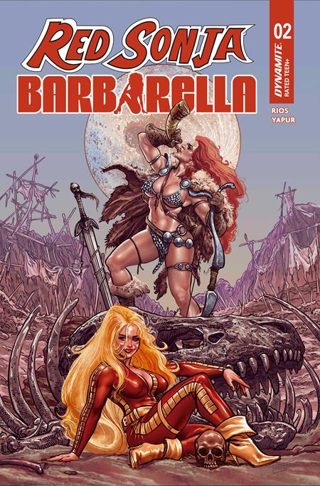 RED SONJA BARBARELLA #2 (CVR C DIEGO YAPUR VAR) - PREORDER