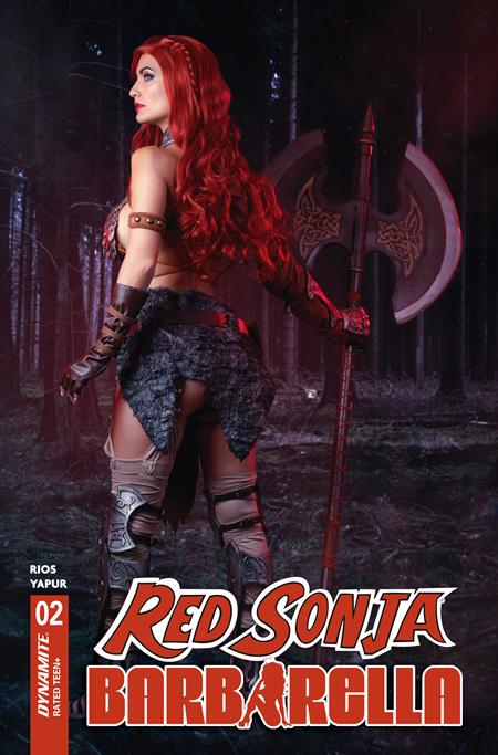 RED SONJA BARBARELLA #2 (CVR D COSPLAY IVY RED SONJA VAR) - PREORDER