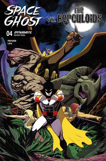 SPACE GHOST VS THE HERCULOIDS #4 (CVR B DREW MOSS VAR) - PREORDER