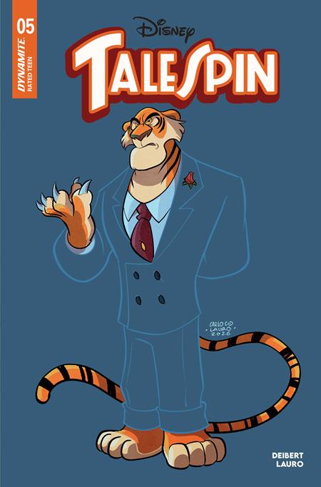 TALESPIN #5 (CVR C CARLO LAURO COLOR BLEED VAR) - PREORDER