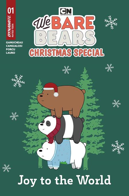 WE BARE BEARS CHRISTMAS SPECIAL #1 ((ONE SHOT) CVR D GREETING CARD VAR) - PREORDER