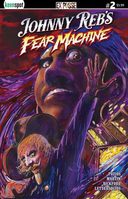 JOHNNY REBS FEAR MACHINE #2 (CVR B MANUEL MARTIN PENICHE VAR) - PREORDER