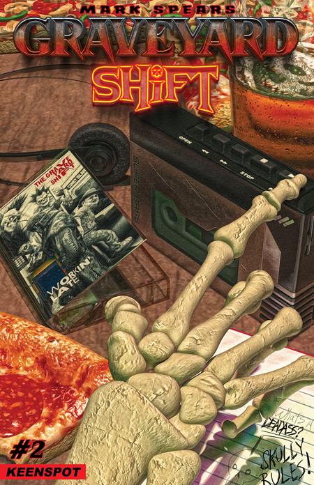 MARK SPEARS GRAVEYARD SHIFT #2 (CVR E MARK SPEARS HANGIN TOUGH HOMAGE VAR) - PREORDER