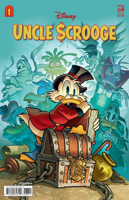 UNCLE SCROOGE LEGACY #468 (THE CURSE OF HP HATEQUACK CVR A ANDREA FRECCERO) - PREORDER