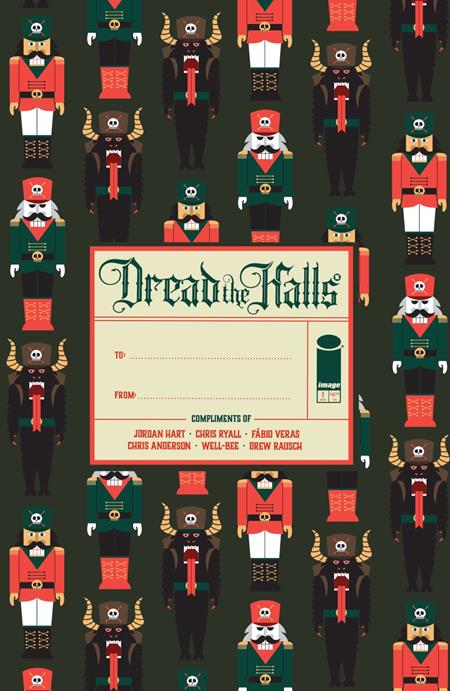 DREAD THE HALLS 2026 (ONE SHOT) CVR C JORDAN HART WRAPPED VAR (ONE SHOT) - PREORDER
