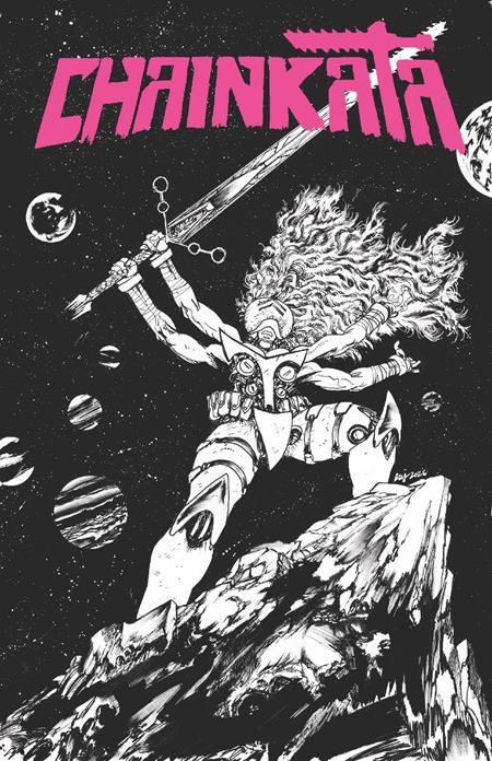 CHAINKATA #2 (CVR B DANIEL WARREN JOHNSON B&W VAR) - PREORDER
