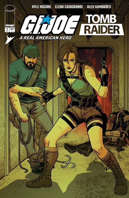 GI JOE A REAL AMERICAN HERO TOMB RAIDER #3 ((OF 5) CVR A ELENA CASAGRANDE & ALEX GUIMARAES) - PREORDER