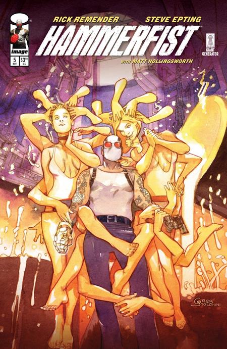 HAMMERFIST #5 (CVR B GREG TOCCHINI VAR (MR)) - PREORDER