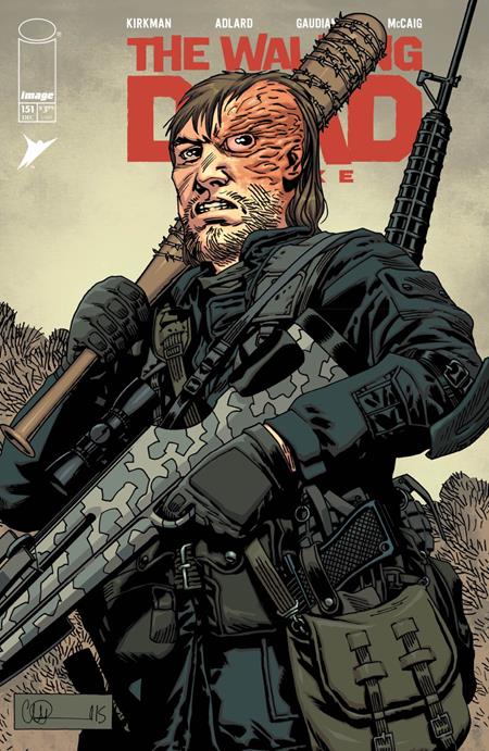 WALKING DEAD DELUXE #151 (CVR B CHARLIE ADLARD & DAVE MCCAIG VAR (MR)) - PREORDER
