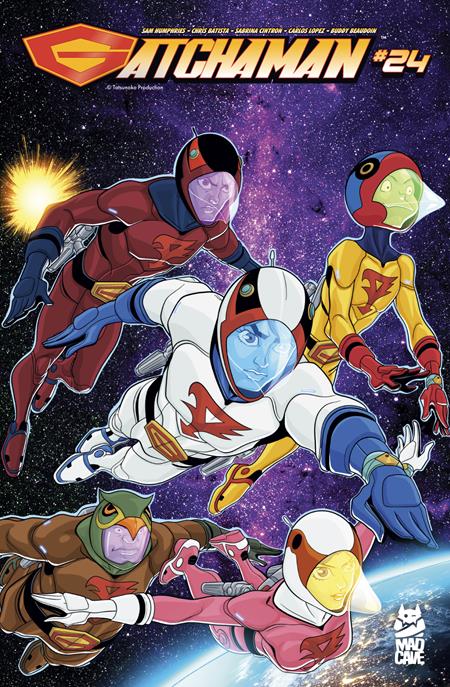 GATCHAMAN #24 (CVR A CHRIS BATISTA SABRINA CINTRON TOM CHU) - PREORDER
