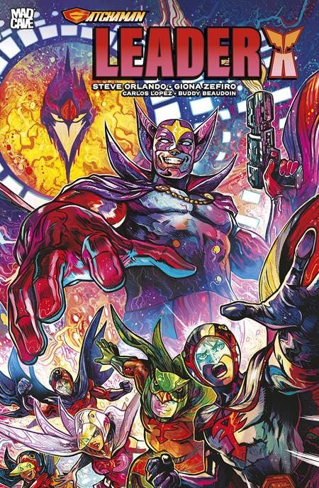 GATCHAMAN LEADER X (ONE-SHOT) CVR A VINCENZO RICCARDI (ONE-SHOT) - PREORDER