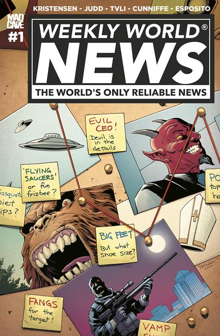 WEEKLY WORLD NEWS #1 ((OF 6) CVR C DECLAN SHALVEY VAR) - PREORDER