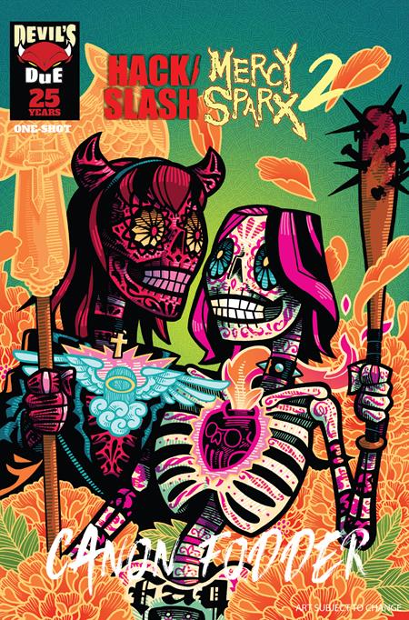 HACK SLASH MERCY SPARX CANON FODDER #1 (ONE SHOT) CVR B J GONZO VAR (MR) - PREORDER