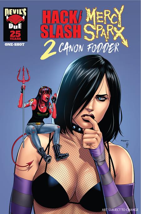 HACK SLASH MERCY SPARX CANON FODDER #1 (ONE SHOT) CVR C MATT MERHOFF VAR (MR) - PREORDER