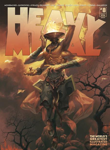 HEAVY METAL MAGAZINE #8 (CVR A PETER MOHRBACHER (MR)) - PREORDER