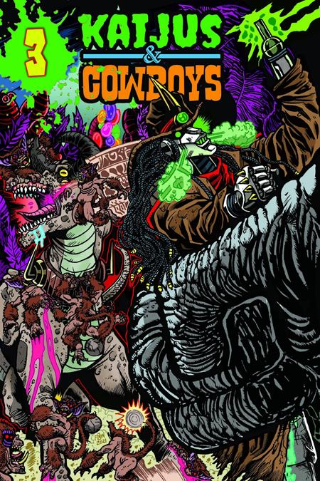 KAIJUS AND COWBOYS #3 ((OF 12) CVR A FRANKIE B WASHINGTON) - PREORDER
